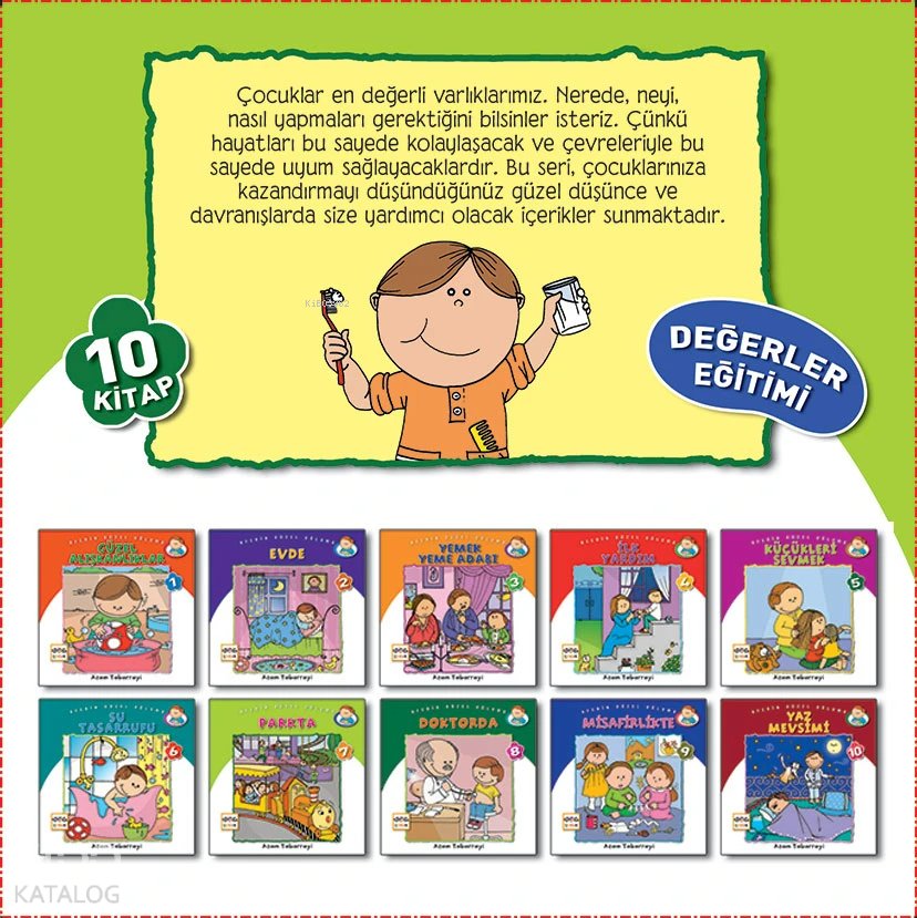 Aferin Güzel Oğluma Set (10 Kitap)