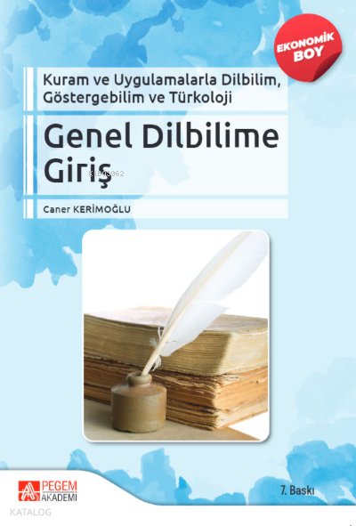 Genel Dilbilimine Giriş (Ekonomik Boy) - Caner Kerimoğlu