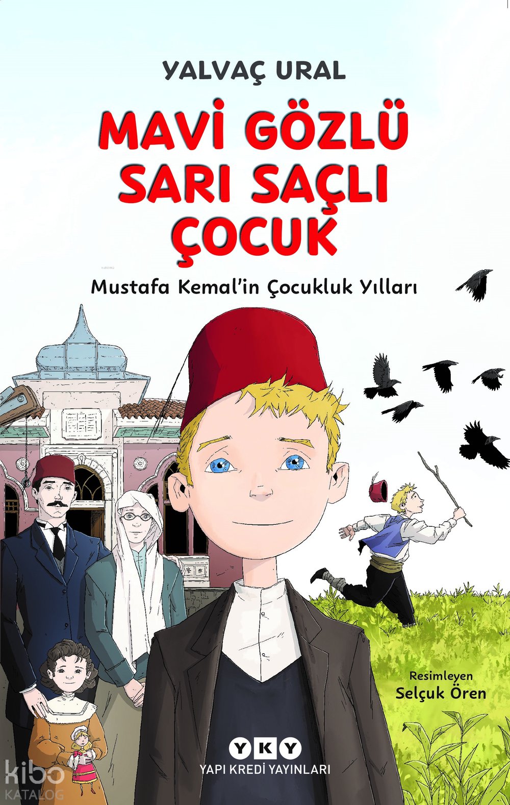 Mavi Gözlü Sarı Saçlı Çocuk