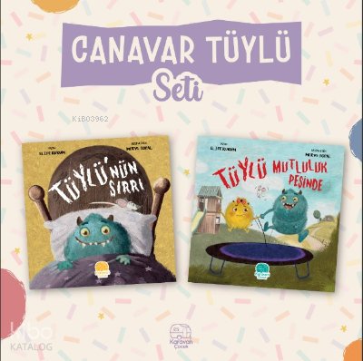 Canavar Tüylü Seti (İki Kitap) - Elife Kurum