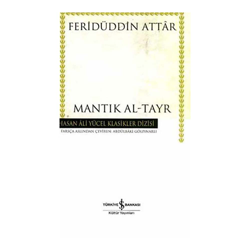 MANTIK AL-TAYR (KARTON KAPAK)