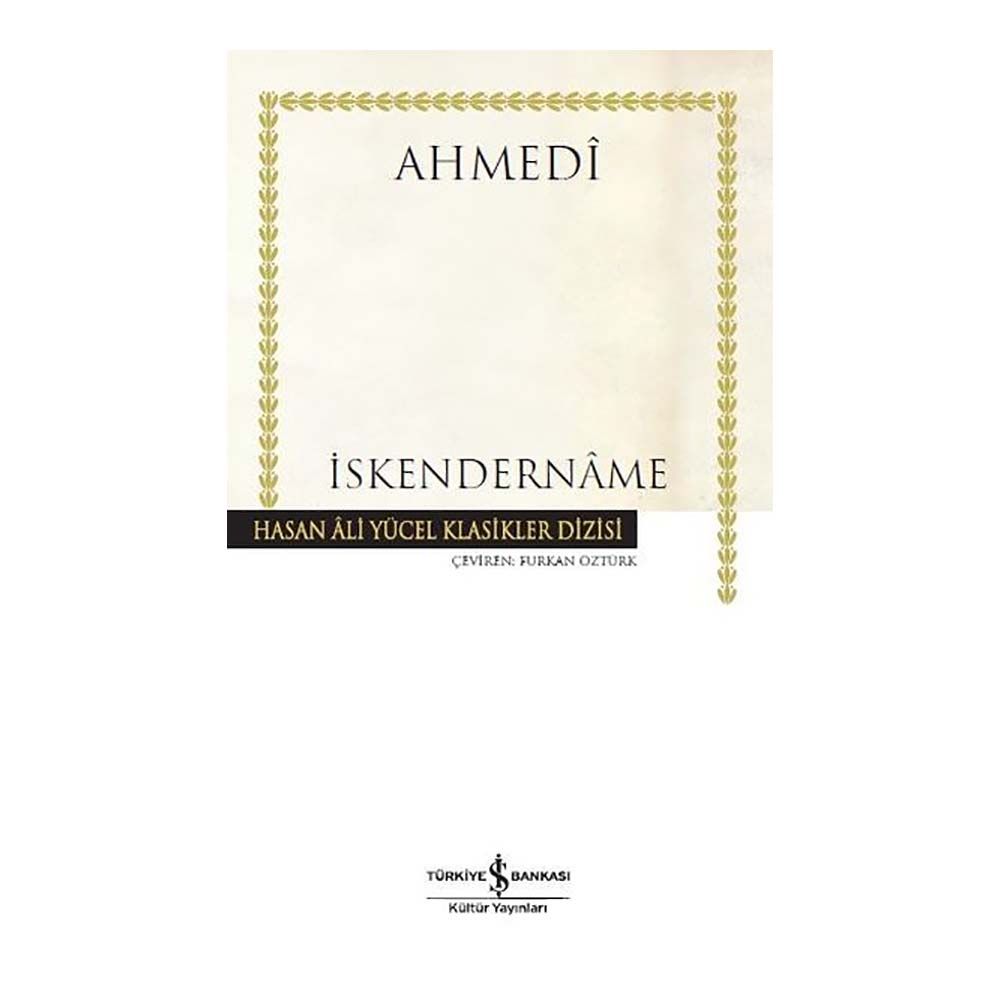 İSKENDERNAME -KARTON KAPAK / AHMEDİ