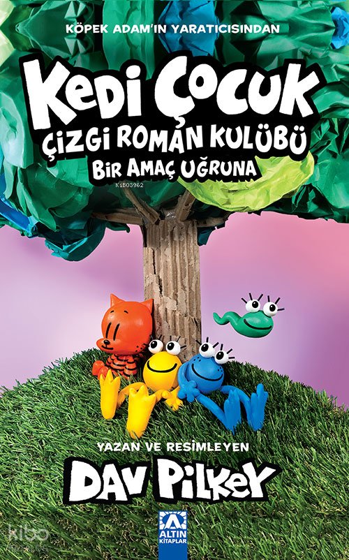 Kedi Çocuk - Çizgi Roman Serisi 3 Kitap - Dav Pilkey