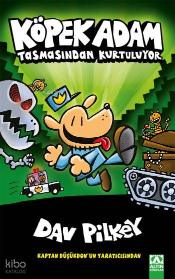 Köpek Adam Tasmasından Kurtuluyor - Dav Pilkey