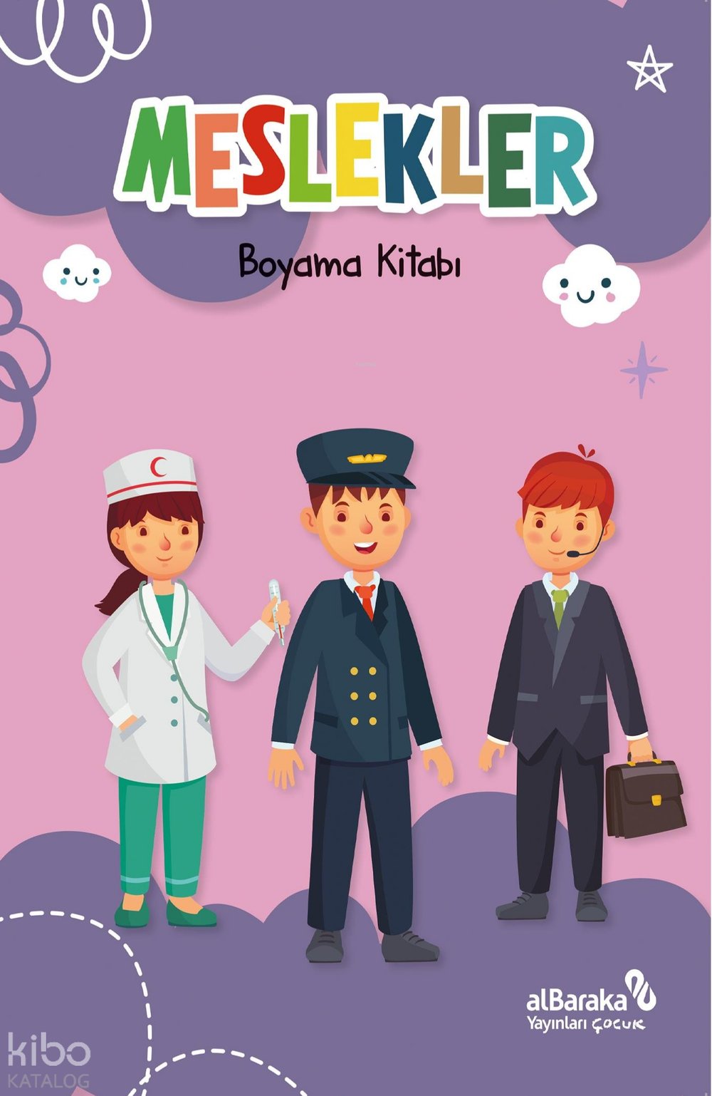 Meslekler - Boyama Kitabı - Kolektif