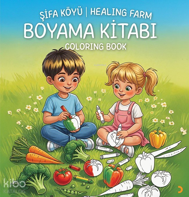 Şifa Köyü - Healing Farm: Boyama Kitabı - Coloring Book - Merve Tüfekçi Emre