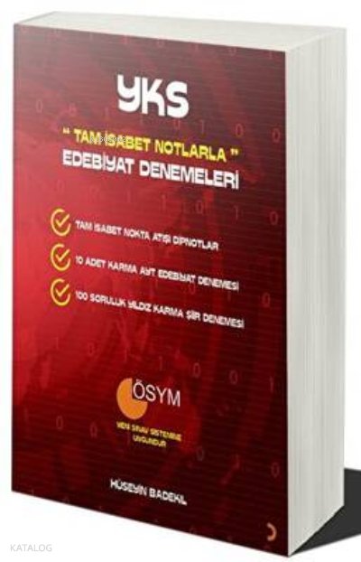 Tam İsabet Notlarla Edebiyat Denemeleri YKS - Hüseyin Badekıl