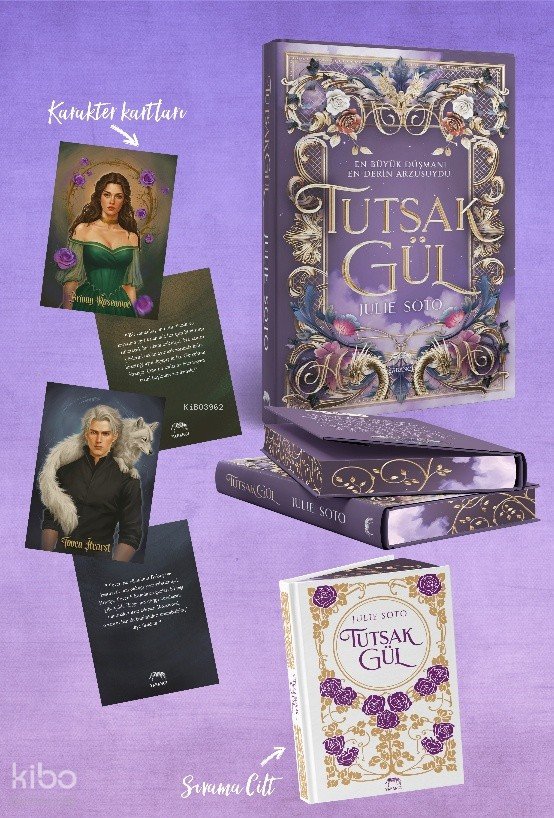 Tutsak Gül (Ciltli - Yan Boyamalı)