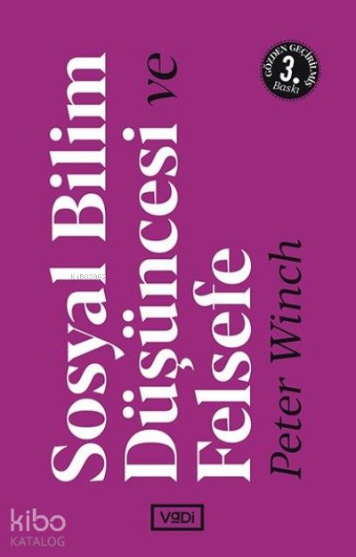 Sosyal Bilim Düşüncesi ve Felsefe