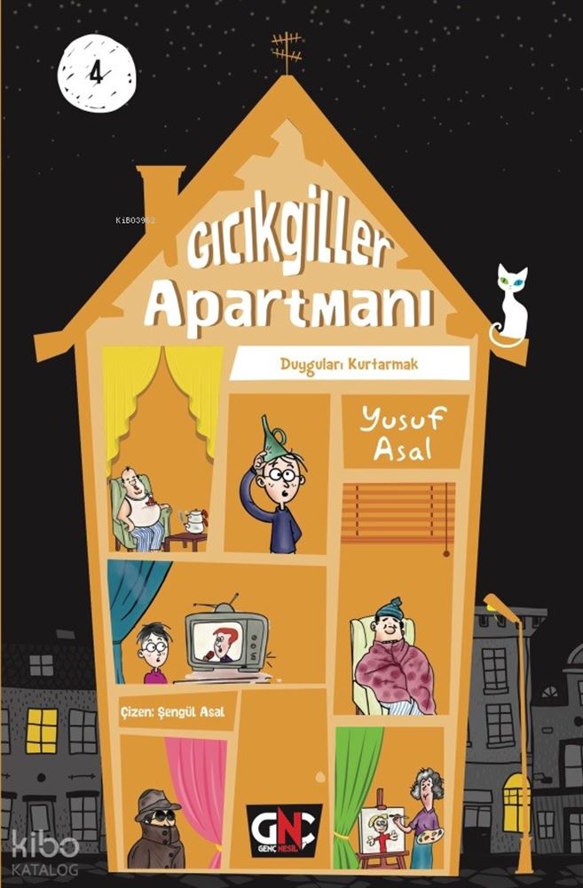 GICIKGİLLER APARTMANI - 4 CİLTLİ
