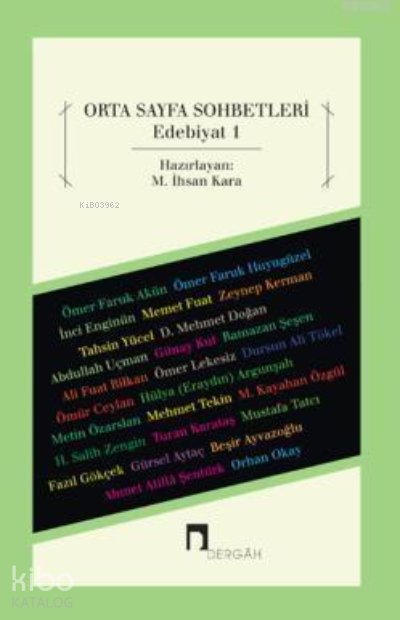 Orta Sayfa Sohbetleri Edebiyat 1