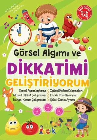 GÖRSEL ALGIMI VE DİKKATİMİ GELİŞTİRİYORUM