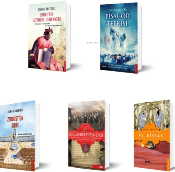 Ezoterik Romanlar Kitap Seti (5 Kitap) - Osman Balcıgil