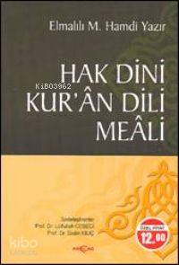 Hak Dini Kur´an Dili Meali - Hafız Boy - Elmalılı Muhammed Hamdi Yazır