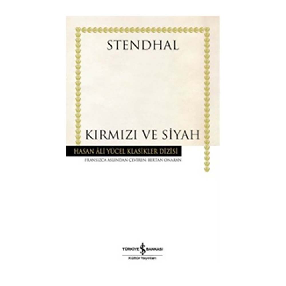 HAY / KIRMIZI VE SİYAH / STENDAL