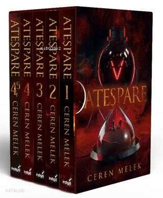 Ateşpare Seti - 5 Kitap Takım - Kutulu