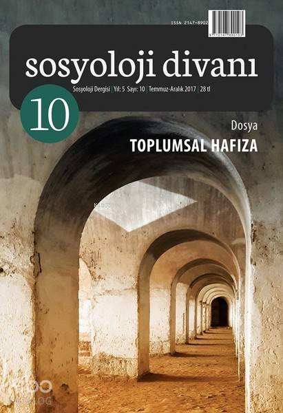 Sosyoloji Divanı Sayı : 10 Temmuz - Aralık 2017
