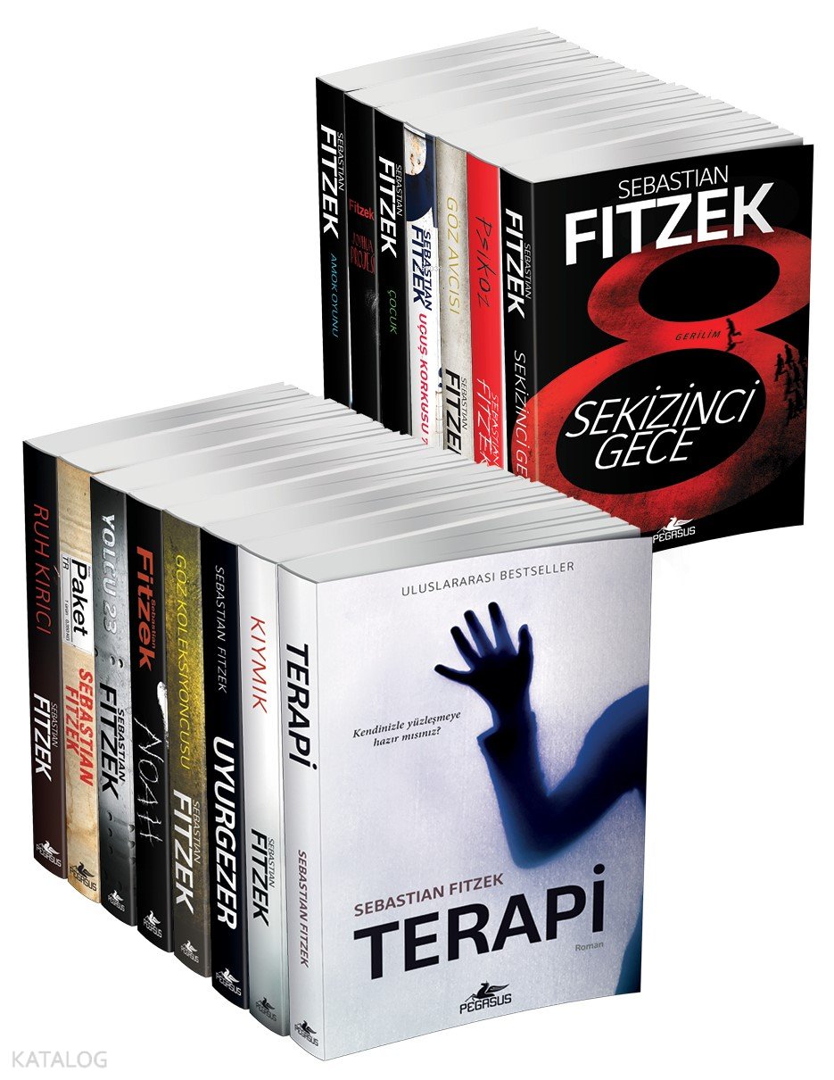 Sebastian Fitzek Psikolojik Gerilim Serisi Özel Set (15 Kitap) - Sebastian Fitzek