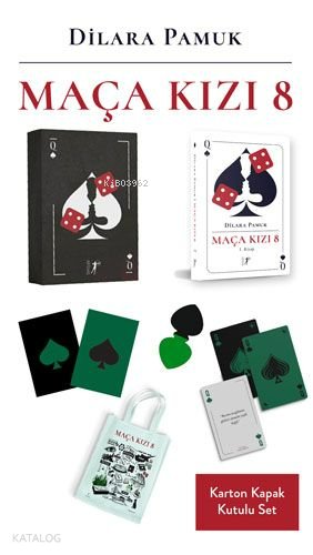 Maça Kızı 8 - 1. Kitap (Karton - Kutulu Set) - Dilara Pamuk