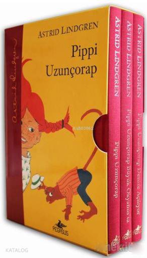 Pippi Uzunçorap Serisi - Ciltli (3 Kitap Takım) - Astrid Lindgren