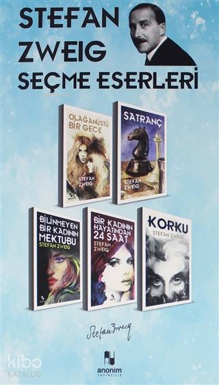 Stefan Zweig Seçme Eserleri - (5 Kitap Kutu) - Stefan Zweig
