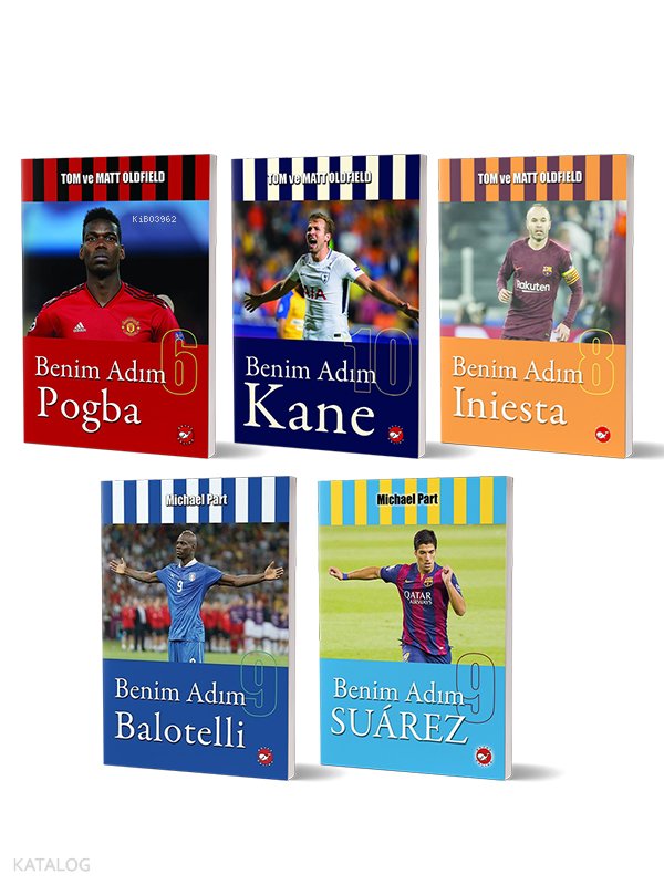 Muhteşem Golcüler Seti 3 - (5 Kitap)