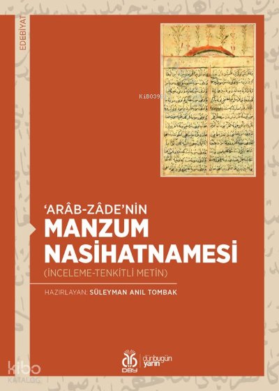 Arab-zade'nin Manzum Nasihatnamesi - Süleyman Anıl Tombak