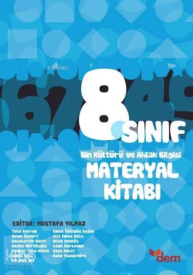 8. Sınıf Din Kültürü ve Ahlak Bilgisi Materyal Kitabı - Mustafa Yılmaz