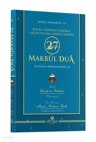 27 Makbul Duâ (Ciltli) - Ahmet Mahmut Ünlü
