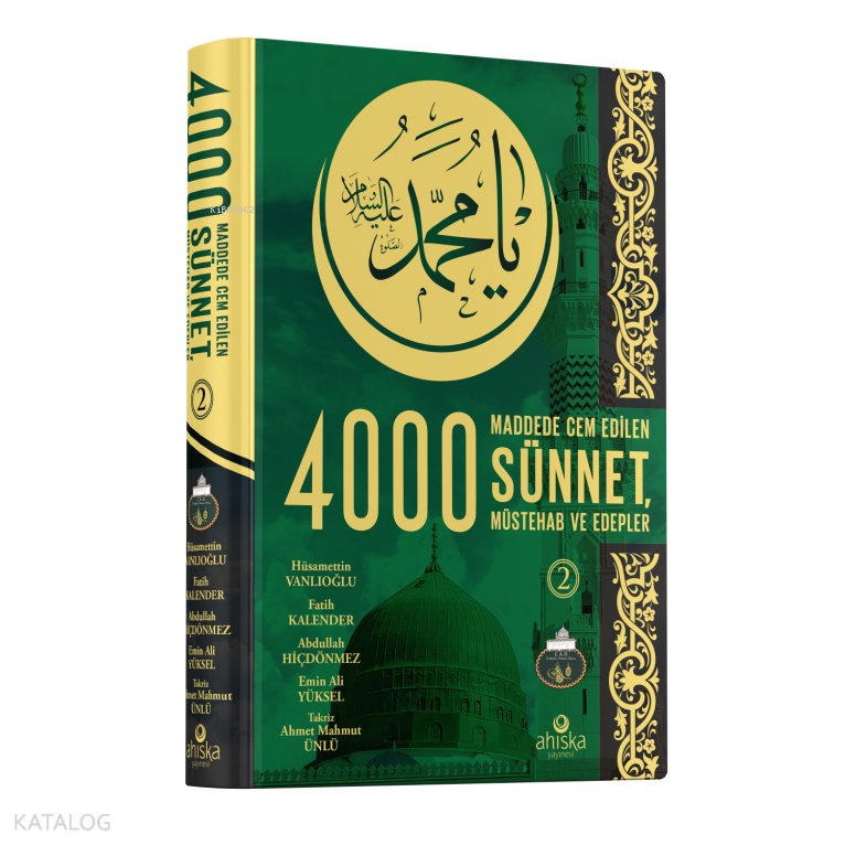 4000 Sünnet, Müstehab ve Edepler 2 (Ciltli) - Hüsamettin Vanlıoğlu