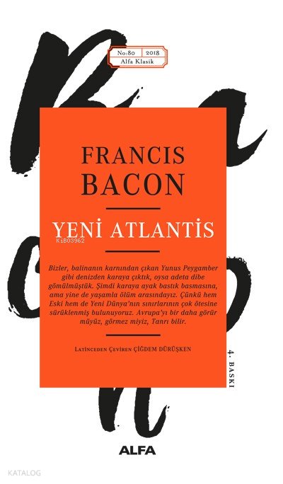 Yeni Atlantis - Francis Bacon