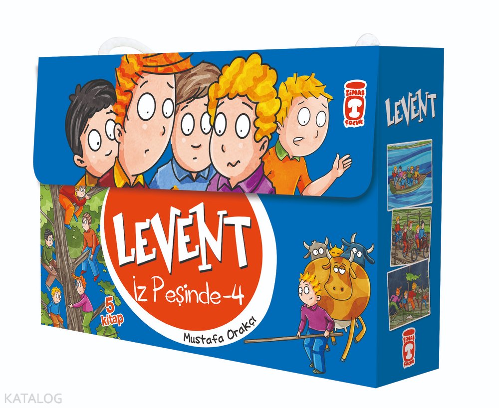 Levent İz Peşinde 4 Seti (5 Kitap)