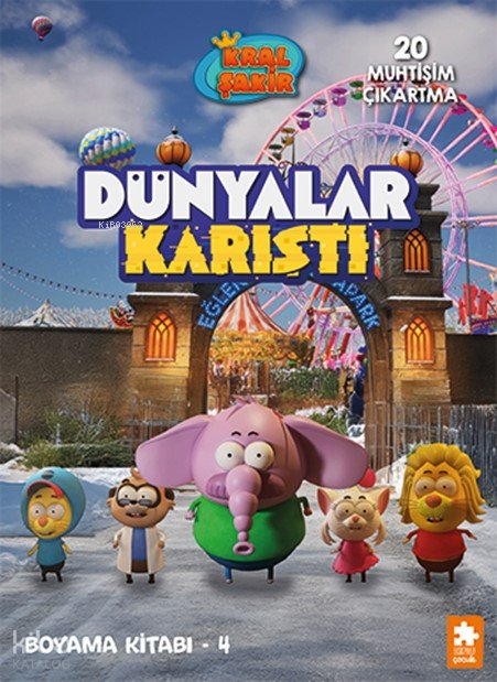 Dünyalar Karıştı Boyama Kitabı - 4