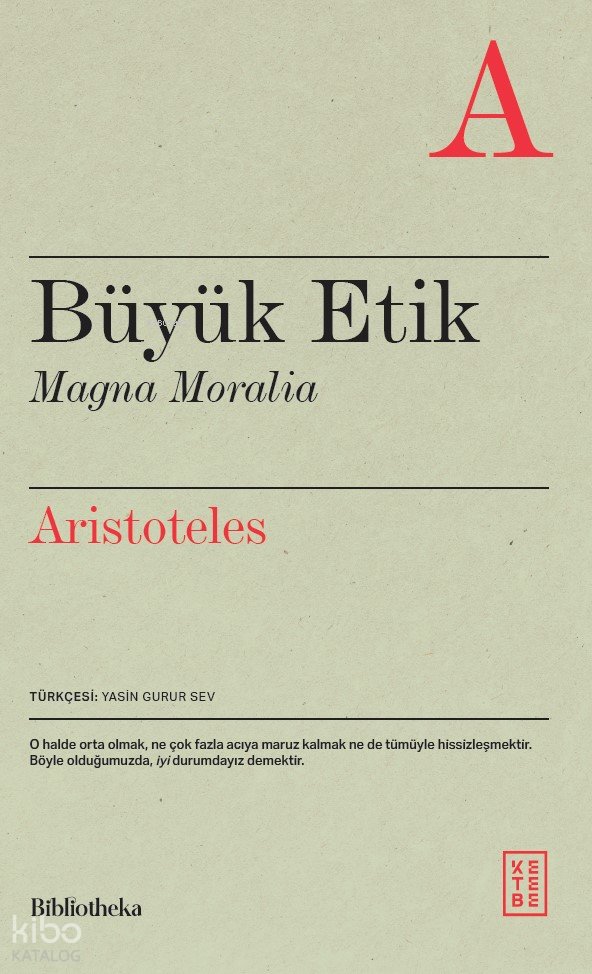 Büyük Etik - Aristoteles
