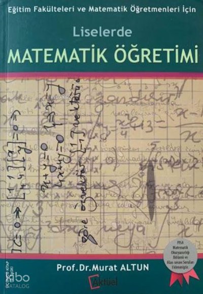 Liselerde Matematik Öğretimi Murat Altun