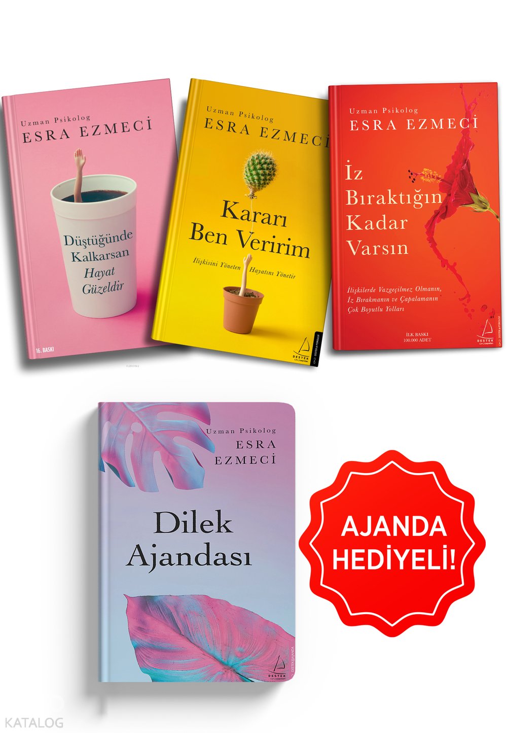Esra Ezmeci Psikoloji Seti 3 Kitap - Esra Ezmeci