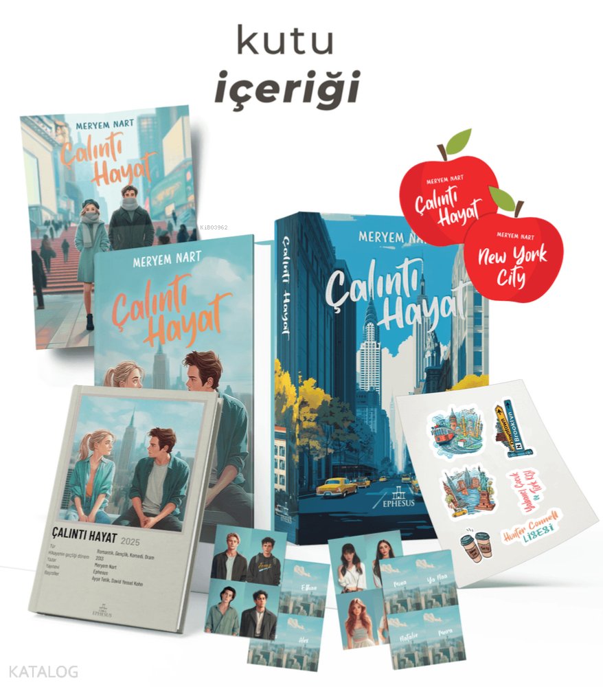 Çalıntı Hayat 1 (Hediyeli Kutulu - Ciltli) - Meryem Nart