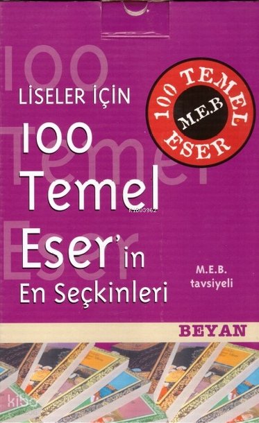 Liseler İçin 100 Temel Eser (5 Kitap) - Kolektif