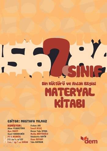 7. Sınıf Din Kültürü ve Ahlâk Bilgisi Materyal Kitabı - Kolektif 