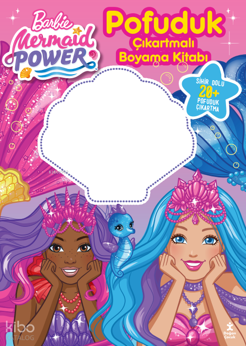 BARBİE MEDMAID POWER - POFUDUK ÇIKARTMALI
