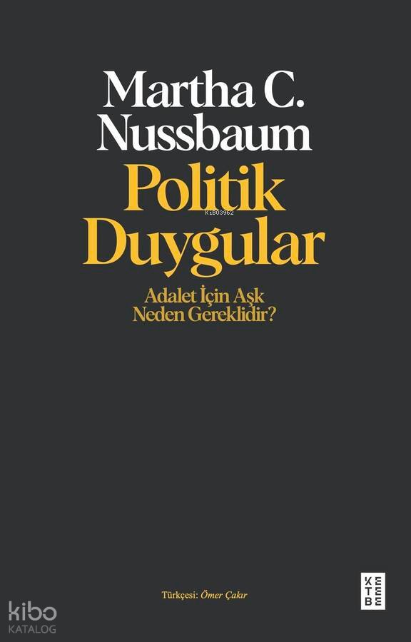 Politik Duygular - Martha C. Nussbaum