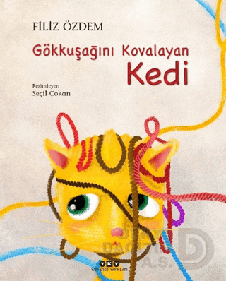 GÖKKUŞAĞINI KOVALAYAN KEDİ (KARTON KAPAK)