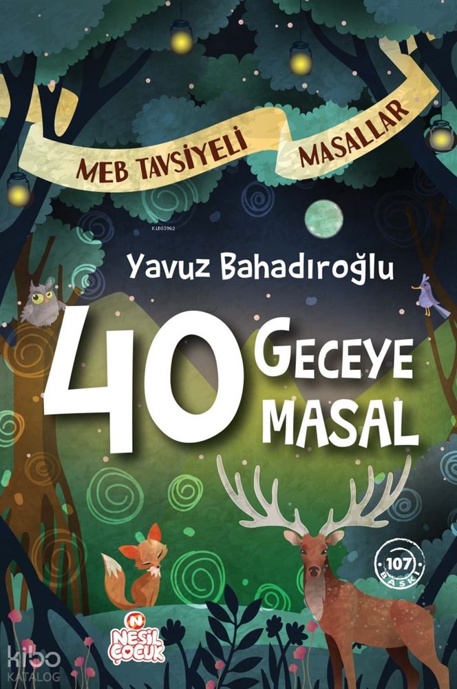 40 GECEYE 40 MASAL - CİLTLİ
