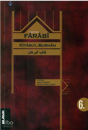 Kitabul - Burhan - Fârâbî