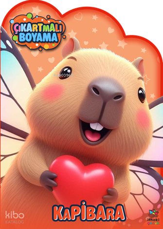 Kapibara Zamanı – Çıkartmalı Boyama Kitabı