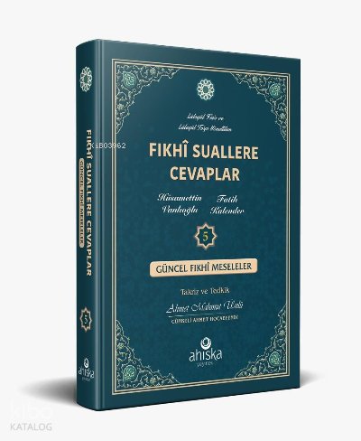 Fıkhi Suallere Cevaplar 5. Cilt - Hüsamettin Vanlıoğlu