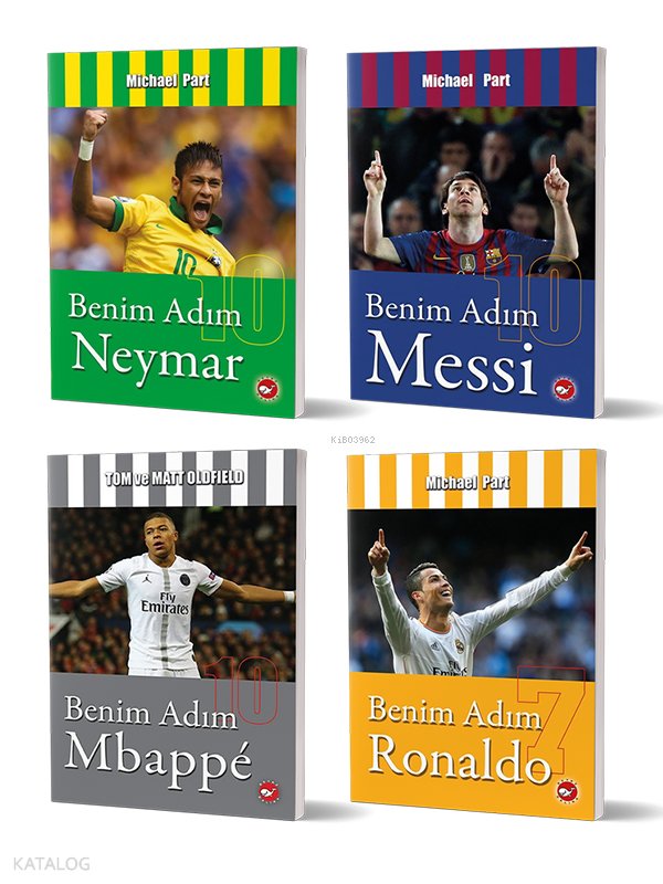 Muhteşem Golcüler Seti 1 - (4 Kitap)