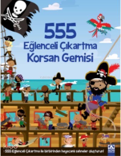 555 Eğlenceli Çıkartma Korsan Gemisi