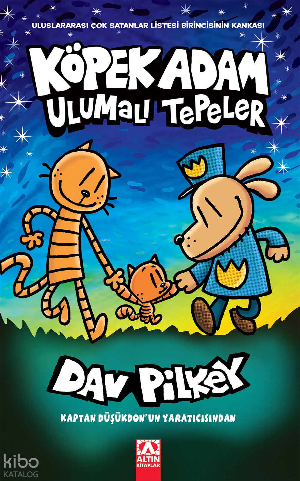 Köpek Adam-10- Ulumalı Tepeler - Dav Pilkey