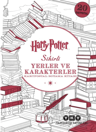 HARRY POTTER - SİHİRLİ YER.VE KARAKTERLER KARTPOS.BOY.KİTABI
